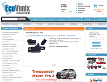 Tablet Screenshot of ecuvonix.com